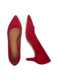 Lasocki Czółenka CEO-SAGITTA-02 Czerwony. Kolor: czerwony. Materiał: zamsz, skóra #4