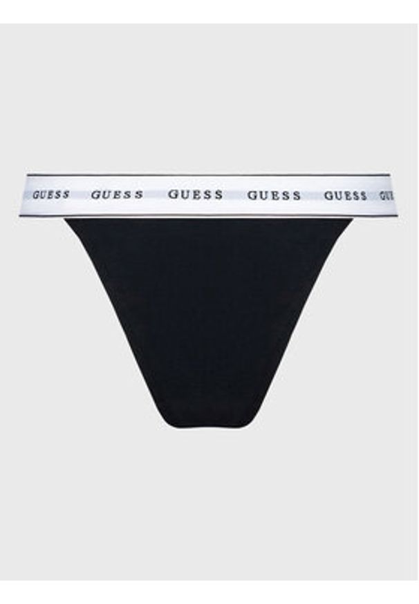 Guess Figi brazylijskie Carrie O2BE04 KBBU1 Czarny. Kolor: czarny. Materiał: bawełna