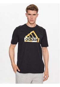 Adidas - adidas T-Shirt II3468 Czarny Regular Fit. Kolor: czarny. Materiał: bawełna #12