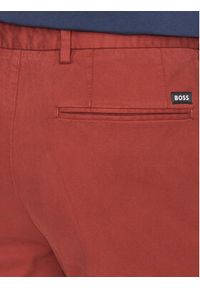 BOSS - Boss Chinosy Kaito1 50487966 Czerwony Slim Fit. Kolor: czerwony. Materiał: bawełna #4