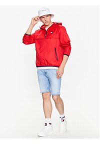 Tommy Jeans Kurtka anorak Chicago DM0DM15906 Czerwony Regular Fit. Kolor: czerwony. Materiał: syntetyk #3