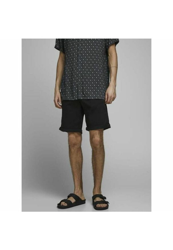 Spodnie dla dorosłych Jack & Jones Jpstbowie Czarny. Kolor: czarny. Długość: długie