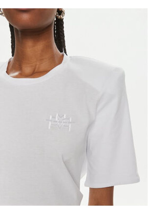 MVP Wardrobe T-Shirt MVPE4TS147.0JE0081 Biały Classic Fit. Kolor: biały. Materiał: bawełna