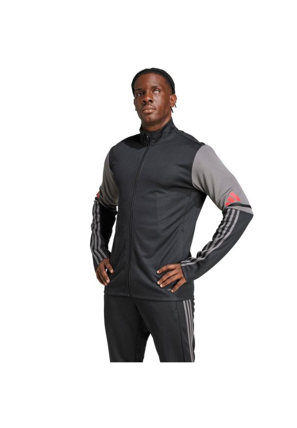 Adidas - Bluza męska adidas Squadra 25 Training. Kolor: czarny, szary, wielokolorowy