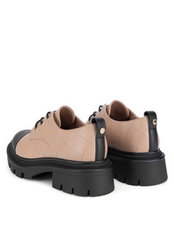 Nine West Loafersy 8198-1 Beżowy. Kolor: beżowy. Materiał: materiał