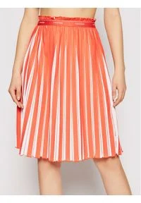 Calvin Klein Spódnica plisowana K20K202932 Pomarańczowy Regular Fit. Kolor: pomarańczowy #1