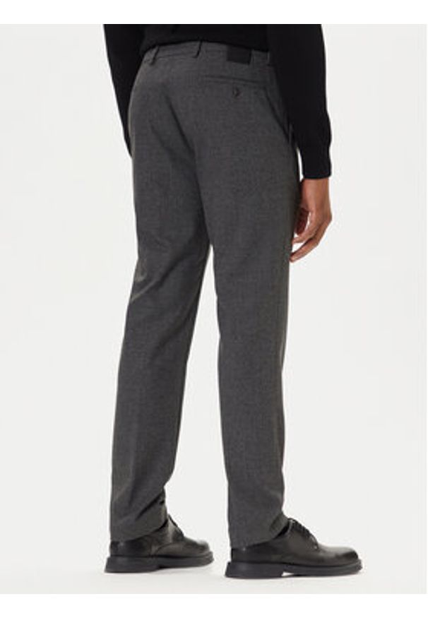 JOOP! Chinosy 17 JT-18Hank12 30048558 Szary Slim Fit. Kolor: szary. Materiał: syntetyk, wiskoza