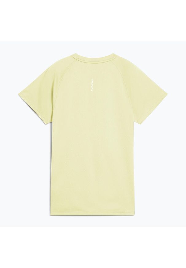 Puma - Koszulka do biegania damska PUMA Run Velocity Tee Poly. Kolor: żółty. Sport: bieganie