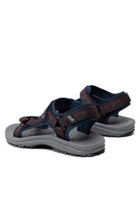 Jack Wolfskin Sandały Wave Breaker M 4052011 Granatowy. Kolor: niebieski. Materiał: materiał