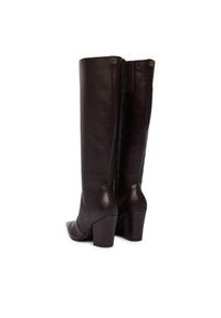 Guess Kozaki FLFNRL LEA11 Brązowy. Kolor: brązowy. Materiał: skóra #5