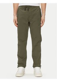 Pepe Jeans Spodnie materiałowe Parachute Pant PM211685 Khaki Regular Fit. Kolor: brązowy. Materiał: bawełna #1