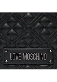 Love Moschino - LOVE MOSCHINO Torebka JC4015PP1ILA000A Czarny. Kolor: czarny. Materiał: skóra