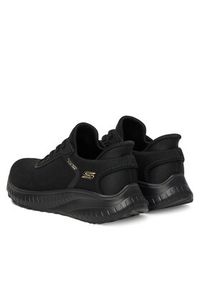 skechers - Skechers Sneakersy BOBS SQUAD CHAOS 117497 BBK Czarny. Kolor: czarny. Materiał: materiał