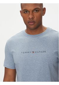 TOMMY HILFIGER - Tommy Hilfiger T-Shirt UM0UM03525 Niebieski Regular Fit. Kolor: niebieski. Materiał: bawełna