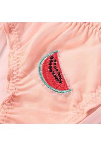 Intica - Figi z haftem owocowym z delikatnego materiału Anjana. Kolor: biały. Materiał: materiał. Wzór: haft #3