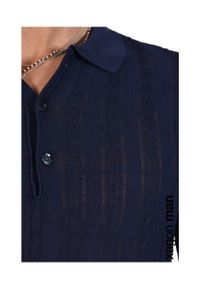 Xagon Man Koszulka Polo | P20081 J0 1201 | Mężczyzna | Granatowy. Okazja: na co dzień. Typ kołnierza: polo. Kolor: niebieski. Materiał: wiskoza. Styl: casual #3