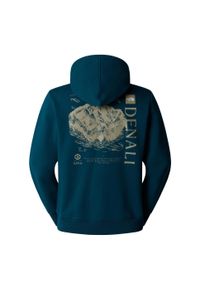 Bluza The North Face Topographic. Kolor: niebieski