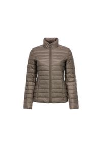 Jott - Damska kurtka puchowa JOTT Cha. Kolor: wielokolorowy, beżowy, brązowy. Materiał: tkanina, puch. Sezon: zima. Sport: narciarstwo #1