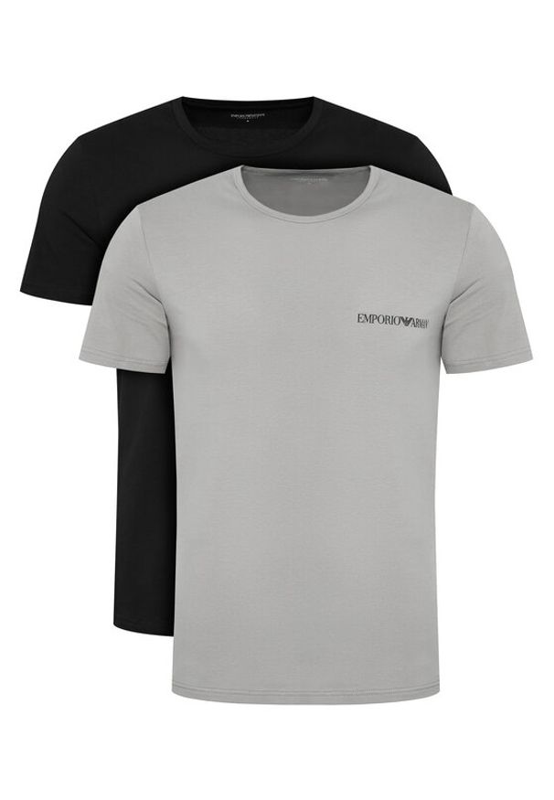 Emporio Armani Underwear Komplet t-shirtów EM000391 AF20669 MC496 Kolorowy Regular Fit. Materiał: bawełna. Wzór: kolorowy