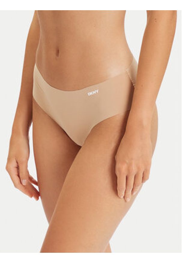 DKNY Komplet 3 par fig klasycznych DK5028BP3 Kolorowy. Materiał: syntetyk. Wzór: kolorowy