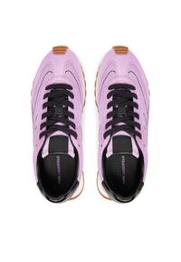 Karl Lagerfeld - KARL LAGERFELD Sneakersy KL61124E Fioletowy. Kolor: fioletowy. Materiał: materiał #4