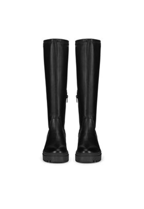 MEXX Kozaki MI001805243W Czarny. Kolor: czarny. Materiał: materiał