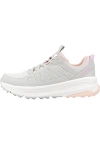 skechers - Kapcie SKECHERS SWITCH BACK Szary. Okazja: na co dzień. Kolor: szary. Materiał: syntetyk, tkanina