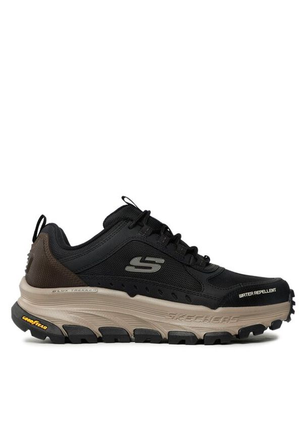 skechers - Skechers Trekkingi D'Lux Trekker 237565/BKNT Czarny. Kolor: czarny. Materiał: materiał. Sport: turystyka piesza