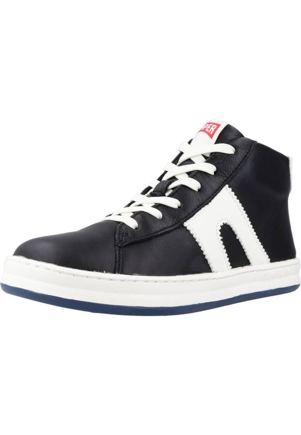 Camper - Buty CAMPER RUNNER HOUSTON Czarny. Kolor: czarny. Materiał: tkanina, skóra. Sport: turystyka piesza