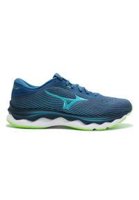 Buty do biegania męskie Mizuno WaveSky 5. Kolor: niebieski. Model: Mizuno Wave