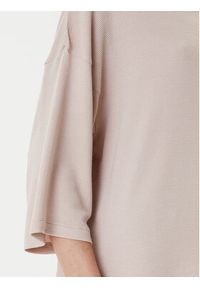BOSS Bluzka Ottoman 50540029 Beżowy Relaxed Fit. Kolor: beżowy
