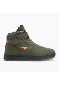 KangaRoos - Buty dziecięce KangaROOS K-CP Bound Mid EV. Kolor: zielony