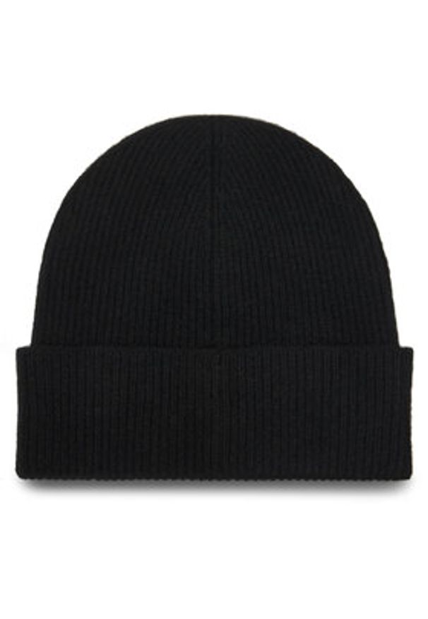 Calvin Klein Czapka Emblem LV04D8013G Czarny. Kolor: czarny. Materiał: kaszmir