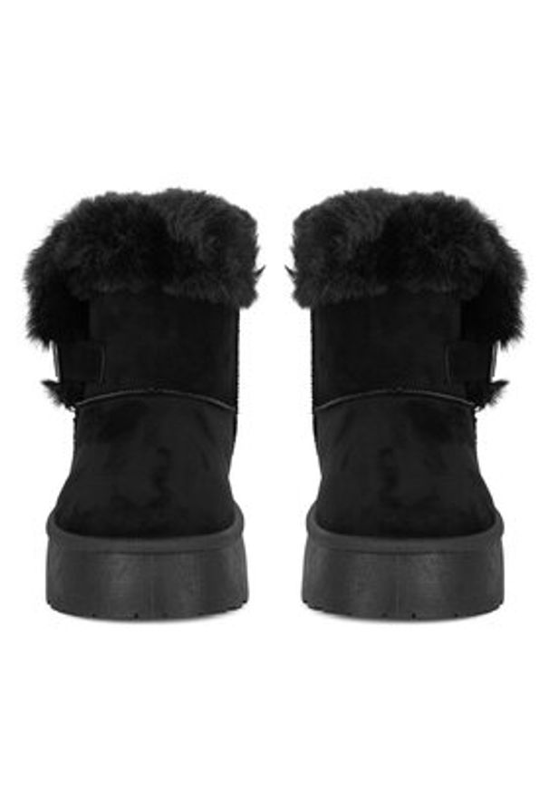 Jenny Fairy Śniegowce WSX23-15 Czarny. Kolor: czarny. Materiał: materiał