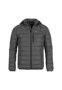 PEAK MOUNTAIN - Kurtka narciarska Peak Mountain Cenzo. Kolor: szary. Materiał: puch. Sezon: zima. Styl: wakacyjny #1