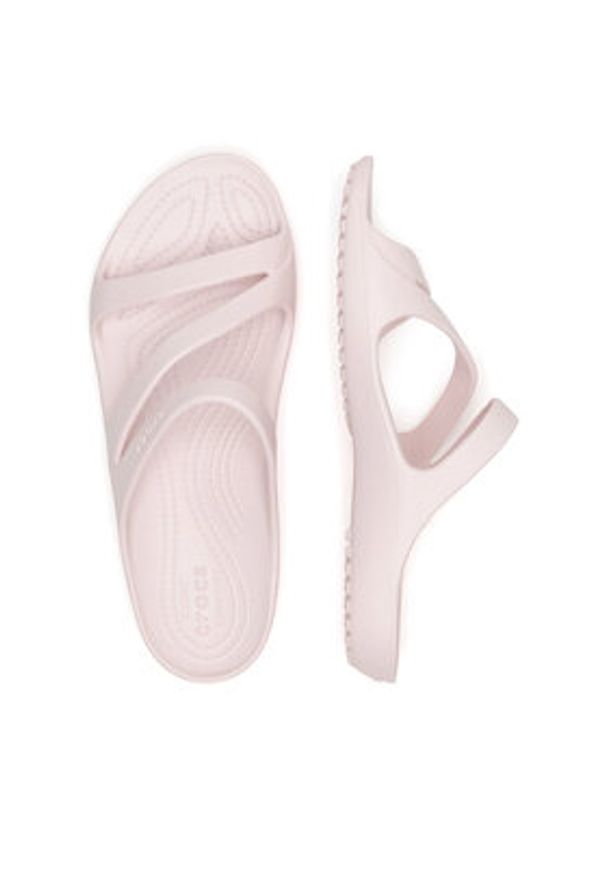 Crocs Klapki KADEE II SANDAL W 206756-6PI Różowy. Kolor: różowy. Materiał: materiał, syntetyk