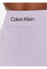 Calvin Klein Performance Spodnie dresowe 00GWF3P636 Fioletowy Relaxed Fit. Kolor: fioletowy. Materiał: syntetyk #4