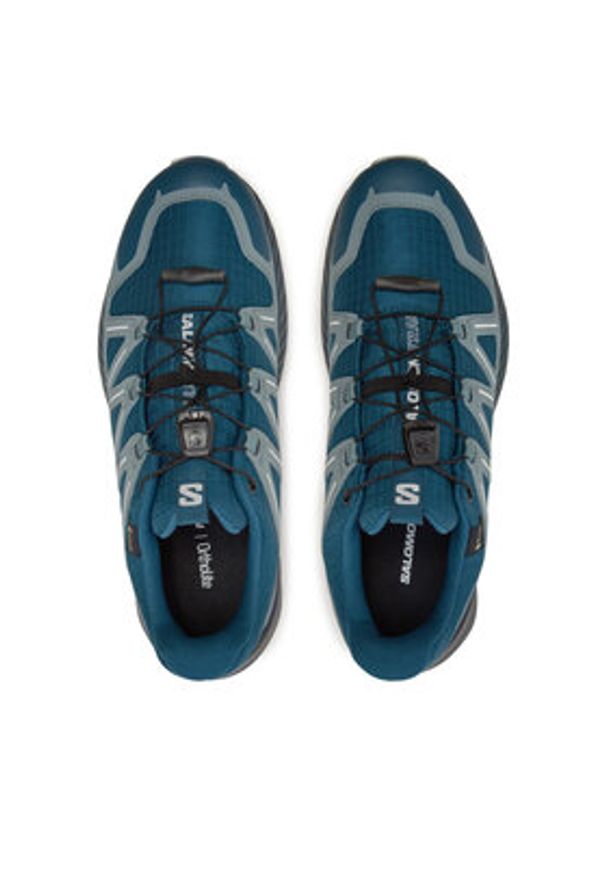 salomon - Salomon Buty do biegania Speedcross Peak Gore-Tex L47604000 Niebieski. Kolor: niebieski. Materiał: materiał. Technologia: Gore-Tex. Model: Salomon Speedcross