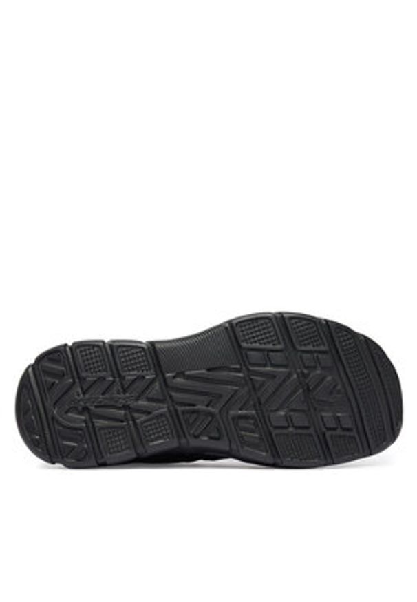 skechers - Skechers Sandały Slip-Ins: USA Revolted SS - Vartan 205182/BBK Czarny. Kolor: czarny. Materiał: skóra