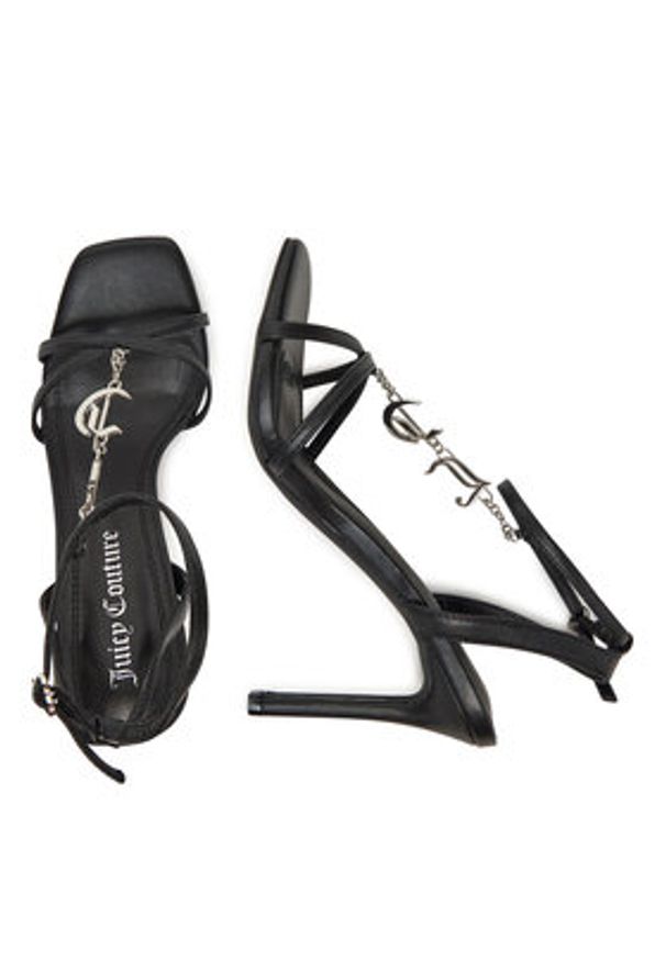 Juicy Couture Sandały HY1500-2 Czarny. Kolor: czarny. Materiał: materiał, syntetyk