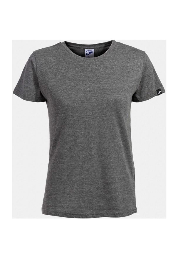Damski T-shirt Joma szary z długimi rękawami. Kolor: szary. Materiał: bawełna. Długość rękawa: długi rękaw. Długość: długie. Sport: fitness