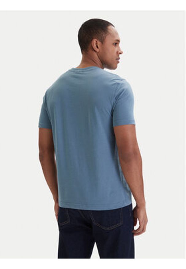 Aeronautica Militare T-Shirt 261TS2534UJ00641 Niebieski Regular Fit. Kolor: niebieski. Materiał: bawełna