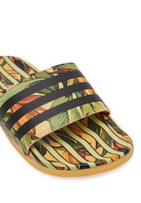 Adidas - adidas Klapki adilette JI2263 Żółty. Kolor: żółty. Materiał: syntetyk #5