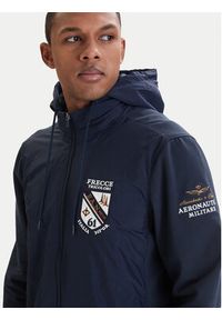 Aeronautica Militare Kurtka przejściowa 261AF0520UF00674 Granatowy Regular Fit. Kolor: niebieski. Materiał: bawełna #3