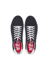 TOMMY HILFIGER - Tommy Hilfiger Tenisówki Harlow 1D FM0FM00596 Granatowy. Kolor: niebieski. Materiał: materiał #7
