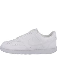 Buty do chodzenia męskie Nike Court Vision Low. Zapięcie: sznurówki. Kolor: wielokolorowy, biały. Materiał: syntetyk, materiał. Szerokość cholewki: normalna. Model: Nike Court. Sport: turystyka piesza #1