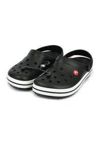 Chodaki Crocs Crocband. Kolor: biały, czarny, wielokolorowy. Materiał: syntetyk, materiał