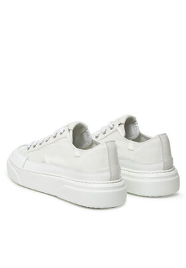 Inuikii Trampki Canvas Lex Low 50102-091 Biały. Kolor: biały. Materiał: materiał