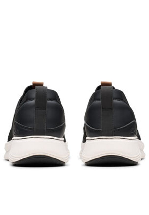 Clarks Sneakersy Motion Trek MX 26181981 Czarny. Kolor: czarny. Materiał: materiał