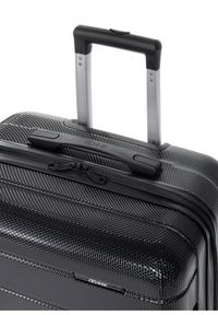 Ochnik - Komplet walizek na kółkach 19'/24'/28'. Kolor: czarny. Materiał: materiał, poliester, guma #4